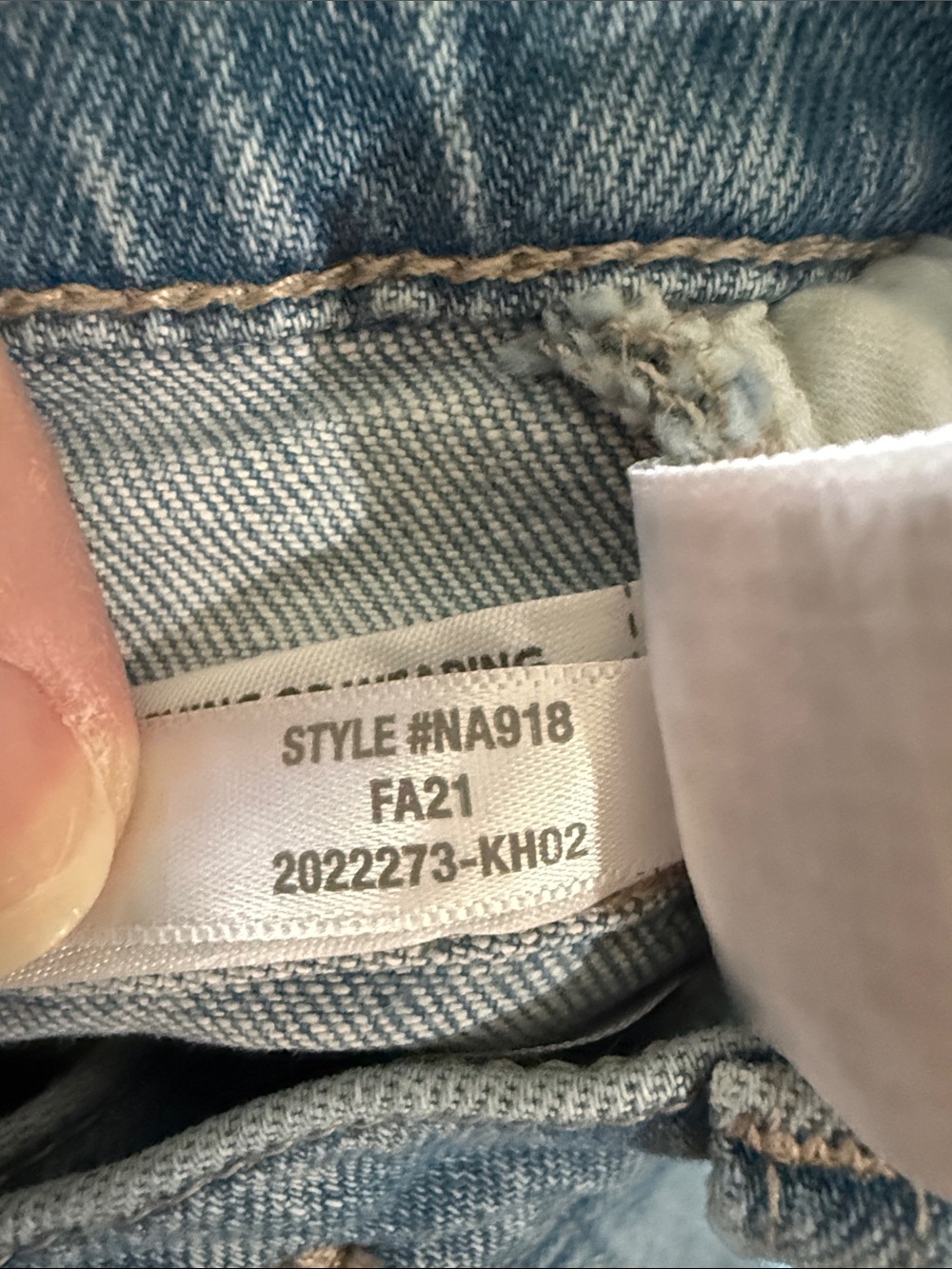 Madewell The Perfect Vintage High Rise Straight Jeans Raw Hem 29 - Picture 13 of 13